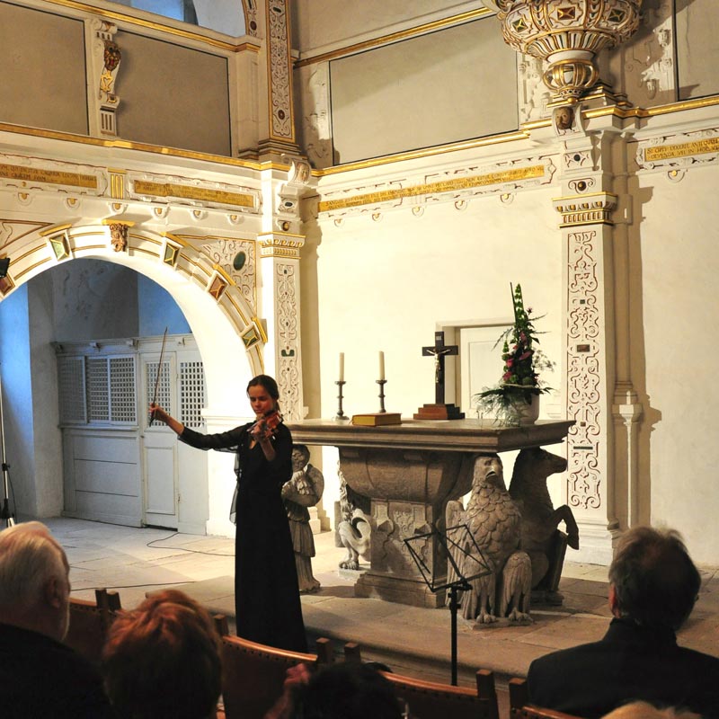 Bilder und Impressionen der Klassiknacht auf dem Schloß Wilhelmsburg Schmalkalden